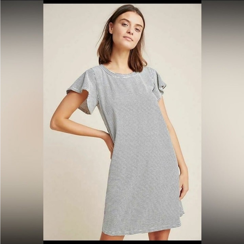 Anthropologie stripe dress